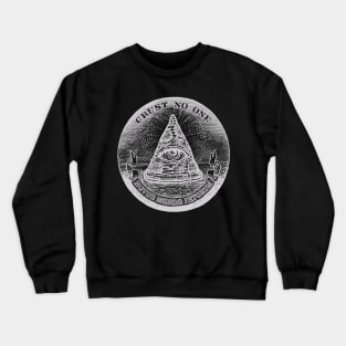 Illuminati Pizza Slice Crewneck Sweatshirt